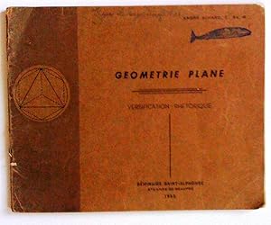 Seller image for G�om�trie plane, versification - rh�torique for sale by Claudine Bouvier