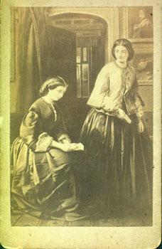 Immagine del venditore per Postcard of Ladies in Victorian-era Garb. venduto da Wittenborn Art Books