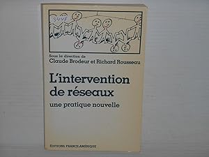 Image du vendeur pour L'Intervention De Reseaux: Une Pratique Nouvelle mis en vente par La Bouquinerie  Dd