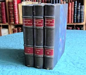 Contes de Boccace. (Bocace) 3 volumes.