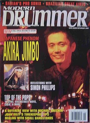 Imagen del vendedor de Modern Drummer (June 2000) Volume 24, Number 6 a la venta por First Class Used Books