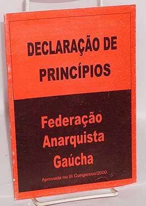 Declaração de princípios