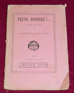 Seller image for VEUVE DUROSEL ! Comdie en un acte for sale by LE BOUQUINISTE