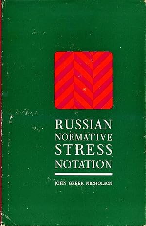 Russian Normative Stress Notation (Signed By Author)