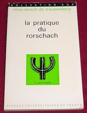 Image du vendeur pour LA PRATIQUE DU RORSCHACH mis en vente par LE BOUQUINISTE