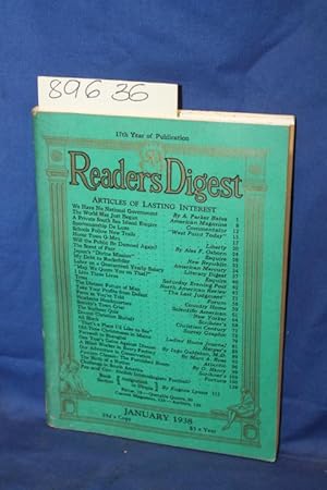 Seller image for Reader's Digest, We Have No National Government by A. Parker Bates, Will The Public be Damned Again? by Alex F. Osborn for sale by Princeton Antiques Bookshop