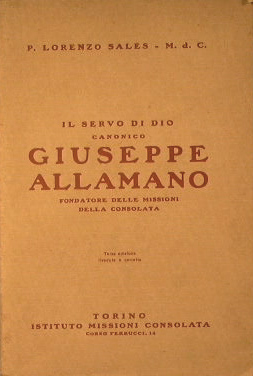 Il servo di Dio canonico Giuseppe Allamano fondatore delle Missioni della Consolata.