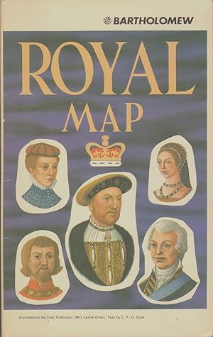 Imagen del vendedor de SOUVENIR ROYAL MAP The Marriage of the Prince of Wales and Lady Diana Spencer a la venta por The Avocado Pit