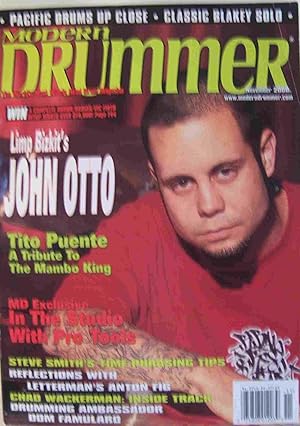 Immagine del venditore per Modern Drummer (November 2000) Volume 24, Number 11 venduto da First Class Used Books