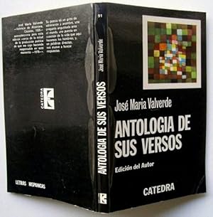 Seller image for Antologa de Sus Versos for sale by La Social. Galera y Libros