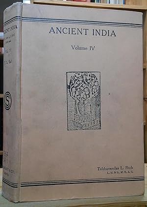 Ancient India; History of Ancient India for 1000 years in four volumes [From 900B.C. to 100 A.D.]...