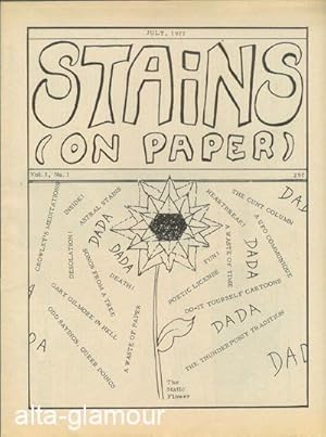 STAINS (ON PAPER) Vol. 1, No. 1, July 1977