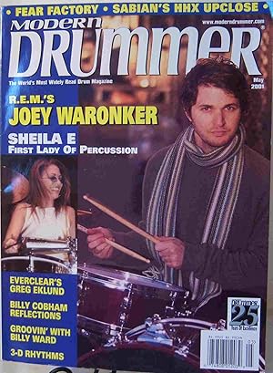 Imagen del vendedor de Modern Drummer ( May 2001) Volume 25, Number 5 a la venta por First Class Used Books