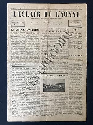 L'ECLAIR DE L'YONNE-N°3-MARS 1932