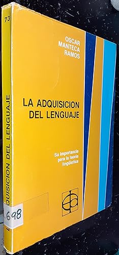 Seller image for La adquisicin del lenguaje y su importancia para la teora lingstica for sale by Librera La Candela