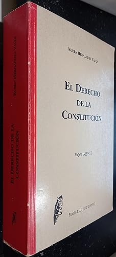 Image du vendeur pour El Derecho de la Constitucin. Volumen I mis en vente par Librera La Candela