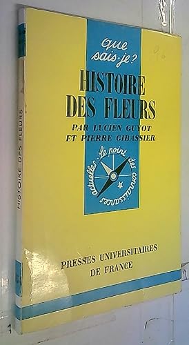 Seller image for Histoire des fleurs for sale by Librera La Candela