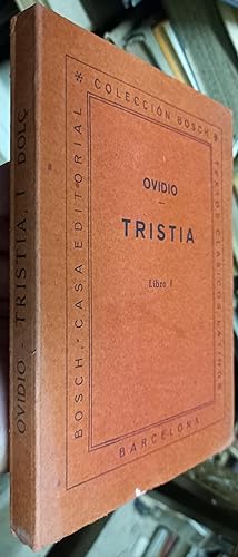 Imagen del vendedor de Tristia. Libro I. Texto latino a la venta por Librería La Candela