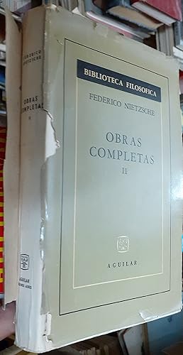 Imagen del vendedor de Obras completas II. Aurora. Tratados filosficos. Filosofa general a la venta por Librera La Candela