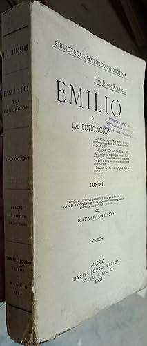 Image du vendeur pour Emilio o la educacin. Tomo I mis en vente par Librera La Candela