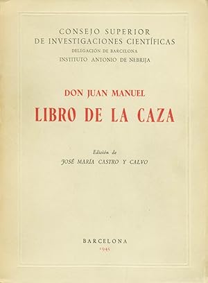 LIBRO DE LA CAZA