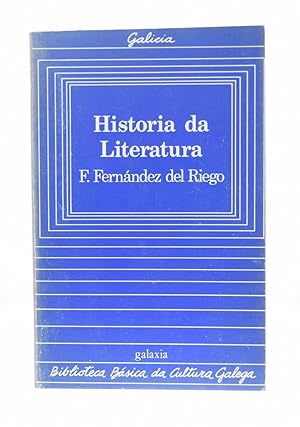 Imagen del vendedor de HISTORIA DA LITERATURA a la venta por Librera Monogatari