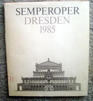 Seller image for Semperoper Dresden 1985 for sale by BJ's Book Barn