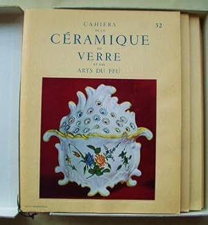 Cahiers De La Ceramique Du Verre et Des Arts Du Feu. Numbers 32, 33, 34, 35