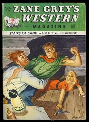 Zane Grey's Western Magazine August 1948