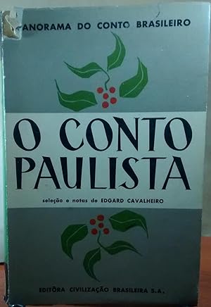 Seller image for O conto paulista. Panorama do conto brasileiro. Volume 3. Capa de Nora Rnai for sale by Librera Monte Sarmiento