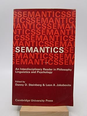 Immagine del venditore per Semantics An Interdisciplinary Reader in Philosophy, Linguistics and Psychology venduto da Shelley and Son Books (IOBA)