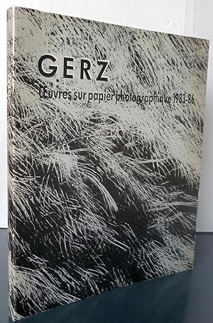 Gerz oeuvres sur papier photographique 1983-86