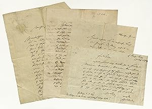 Bild des Verkufers fr 4 eigenh. Briefe mit U. zum Verkauf von Eberhard Kstler Autographen&Bcher oHG
