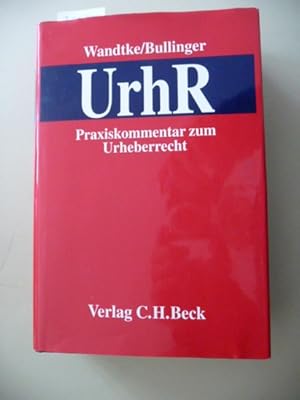 Imagen del vendedor de Praxiskommentar zum Urheberrecht a la venta por Gebrauchtbcherlogistik  H.J. Lauterbach