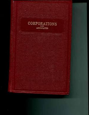 Seller image for Deering's California Codes; Corporations Code, Annotated, of the State of California for sale by Orca Knowledge Systems, Inc.