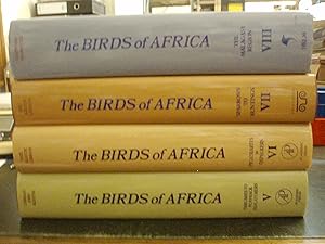 The Birds of Africa 1982-2014 8 volumes, COMPLETE.