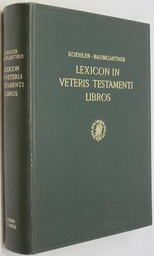 Lexicon in Veteris Testamenti Libros and Supplementum ad Lexicon in Veteris Testamenti Libros(2 V...