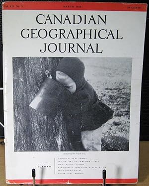 Imagen del vendedor de Canadian Geographical Journal March 1956 a la venta por Phyllis35