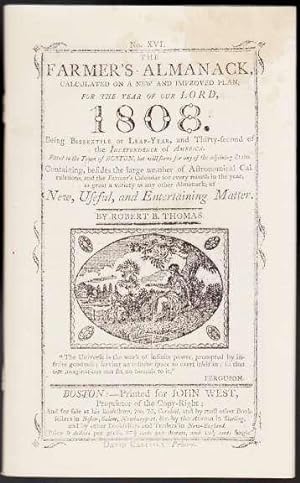 The Farmer's Almanac 1808. Reprint