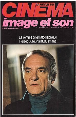Image du vendeur pour La revue du cinma n342 de Septembre 1979 mis en vente par Aberbroc