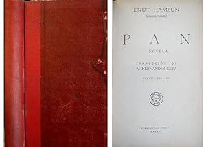 Image du vendeur pour Pan. Novela. Traduccin de Alfonso Hernndez-Cat. mis en vente par Hesperia Libros