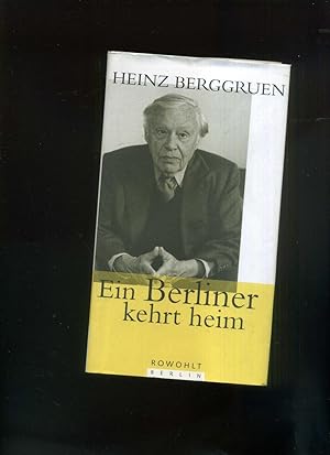 Seller image for Ein Berliner kehrt heim. Elf Reden (1996 - 1999). Fotografien von Barbara Klemm. Signiert von Heinz Berggruen. for sale by Umbras Kuriosittenkabinett