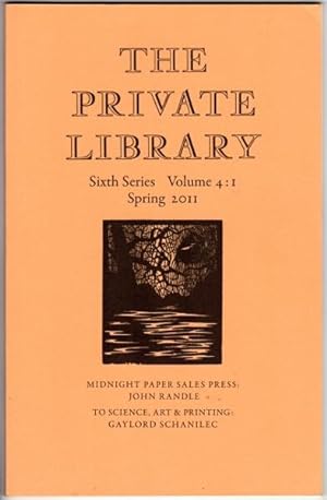 Immagine del venditore per Midnight Paper Sales Press, as contained in The Private Library, Sixth Series, Volume 4:1 venduto da Rulon-Miller Books (ABAA / ILAB)