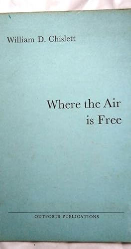 Imagen del vendedor de Where the Air is Free a la venta por Your Book Soon