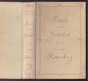 Seller image for Faust und Gretchen auf dem Rmerberg for sale by Kultgut