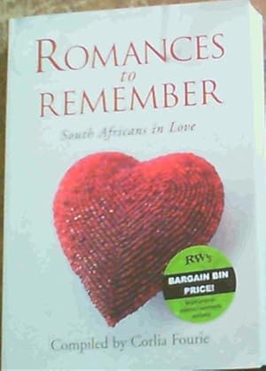 Seller image for Romances to Remember : South Africans in Love for sale by Chapter 1