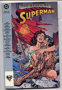 Seller image for THE DEATH OF SUPERMAN(GRAPHIC NOVEL) for sale by TARPAULIN BOOKS AND COMICS