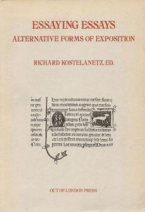 Imagen del vendedor de Essaying Essays - Alternative forms of exposition a la venta por A&M Bookstore / artecontemporanea