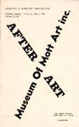 Imagen del vendedor de Museum of Mott Art inc. After art Catalogue of Services 1974 a la venta por A&M Bookstore / artecontemporanea