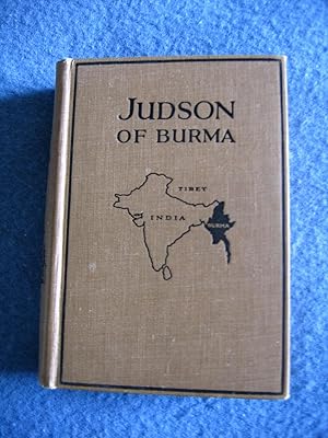 Bild des Verkufers fr Judson of Burma zum Verkauf von Empire Books